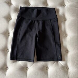 Sweaty Betty Black Super Sculpt 8” Biker Shorts